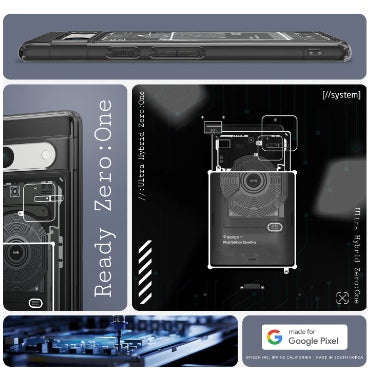 GOOGLE PIXEL 7A PREMIUM ULTRA HYBRID CASE ZERO ONE | SPIGEN