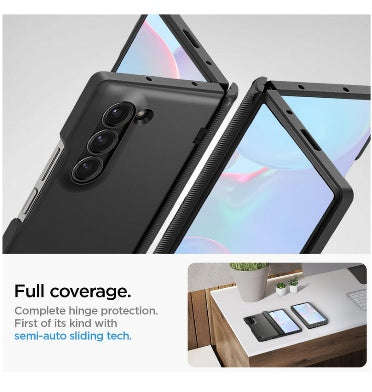 SAMSUNG GALAXY Z FOLD 6 PREMIUM SLIM ARMOR PRO CASE BLACK | SPIGEN