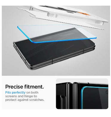 GOOGLE PIXEL FOLD PREMIUM TEMPERED GLASS SCREEN PROTECTOR 2PK | SPIGEN