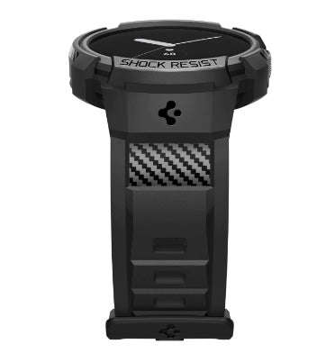 GOOGLE PIXEL WATCH PREMIUM RUGGED ARMOR PRO CASE BLACK | SPIGEN