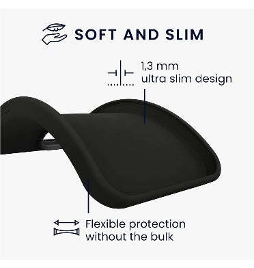 SONY XPERIA 10 V PREMIUM SOFT FLEXIBLE TPU CASE MATTE BLACK | KWMOBILE