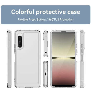 SONY XPERIA 10 V PREMIUM SLIM FLEXIBLE TPU BUMPER CASE CLEAR