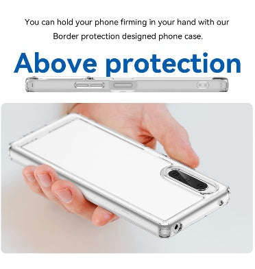 SONY XPERIA 10 V PREMIUM SLIM FLEXIBLE TPU BUMPER CASE CLEAR