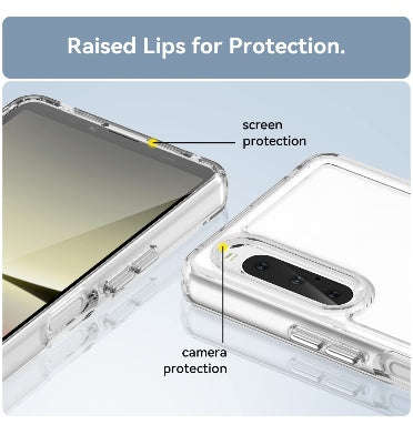 SONY XPERIA 10 V PREMIUM SLIM FLEXIBLE TPU BUMPER CASE CLEAR