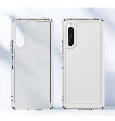 SONY XPERIA 10 V PREMIUM SLIM FLEXIBLE TPU BUMPER CASE CLEAR