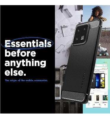 XIAOMI 13 PRO PREMIUM RUGGED ARMOR CASE BLACK | SPIGEN