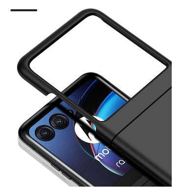 MOTOROLA RAZR+ SLIM THIN FIT BUMPER CASE BLACK | FOLUU