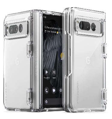 GOOGLE PIXEL FOLD PREMIUM MODERN SLIM SIMPLI FIT CASE CLEAR | VRS DESIGN