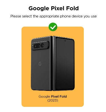 GOOGLE PIXEL FOLD PREMIUM MODERN SLIM SIMPLI FIT CASE CLEAR | VRS DESIGN