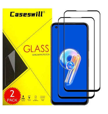 ASUS ZENFONE 10 PREMIUM TEMPERED GLASS SCREEN PROTECTOR BLACK 2PK | CASEWILL