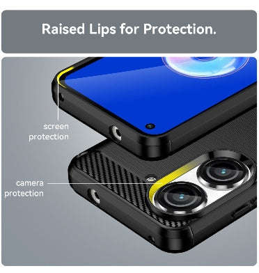 ASUS ZENFONE 10 PREMIUM CARBON FIBRE TEXTURED CASE BLACK | CASEWILL