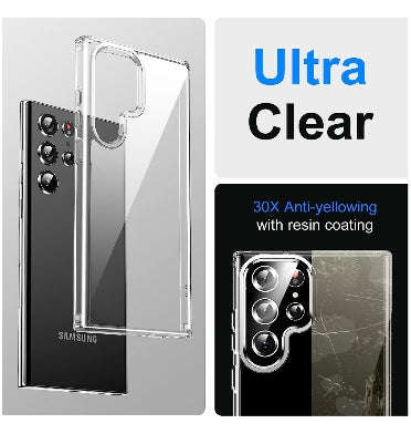 SAMSUNG GALAXY S23 ULTRA PREMIUM NATURAL SERIES CASE CLEAR | MEIFIGNO