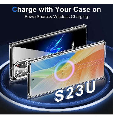 SAMSUNG GALAXY S23 ULTRA PREMIUM NATURAL SERIES CASE CLEAR | MEIFIGNO