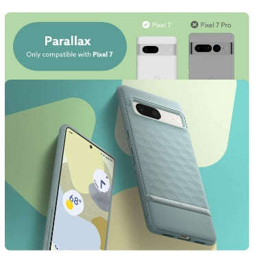 GOOGLE PIXEL 7 PREMIUM PARALLAX SERIES PROTECTIVE CASE SAGE GREEN | CASEOLOGY