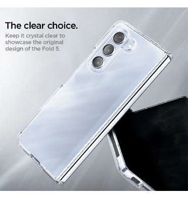 SAMSUNG GALAXY Z FOLD 5 PREMIUM ULTRA HYBRID CRYSTAL CASE CLEAR | SPIGEN