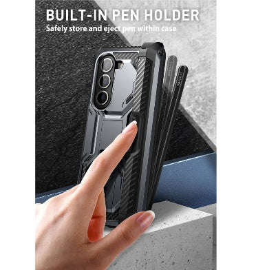 SAMSUNG GALAXY Z FOLD 5 PREMIUM FULL BODY ARMORBOX PROTECTIVE BUMPER CASE BLACK | I-BLASON