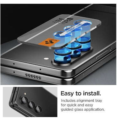 SAMSUNG GALAXY Z FOLD 5 OPTIK CAMERA LENS PROTECTOR 2PK | SPIGEN