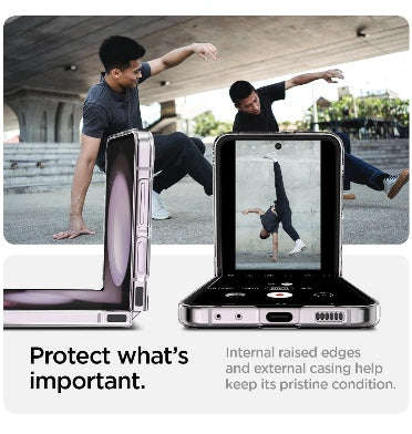 SAMSUNG GALAXY Z FLIP 5 PREMIUM AIRSKIN CASE CLEAR | SPIGEN