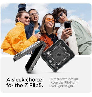 SAMSUNG GALAXY Z FLIP 5 PREMIUM AIRSKIN CASE ZERO ONE | SPIGEN