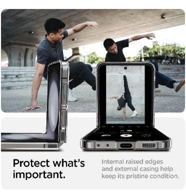 SAMSUNG GALAXY Z FLIP 5 PREMIUM AIRSKIN CASE ZERO ONE | SPIGEN