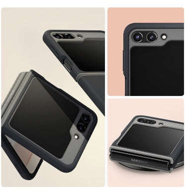 SAMSUNG GALAXY Z FLIP 5 PREMIUM NANO POP SILICONE CASE BLACK SESAME | CASEOLOGY