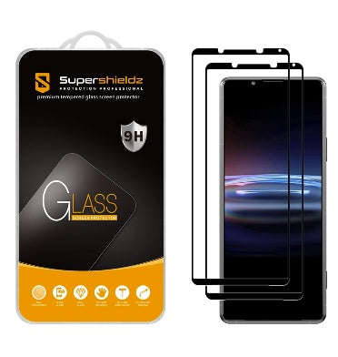 SONY XPERIA PRO-I (2022) PREMIUM TEMPERED GLASS SCREEN PROTECTOR 2PK BLACK