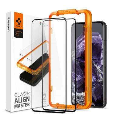 GOOGLE PIXEL 8 PRO PREMIUM TEMPERED GLASS SCREEN PROTECTOR 2PK | SPIGEN