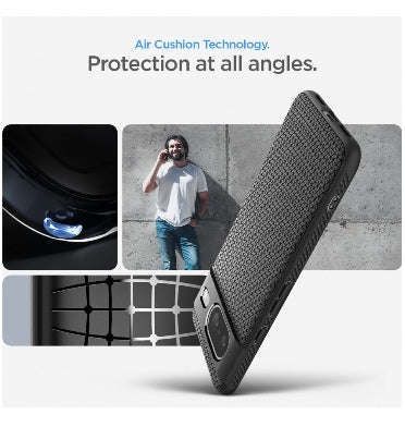 GOOGLE PIXEL 8 PREMIUM SLIM LIQUID AIR CASE BLACK | SPIGEN
