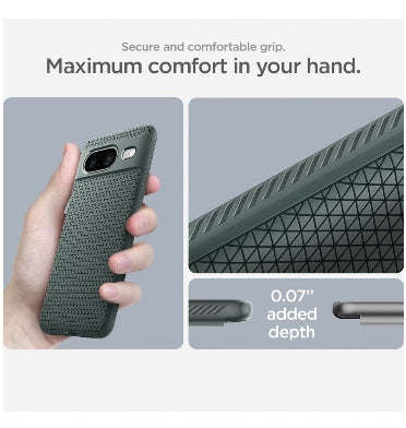 GOOGLE PIXEL 8 PREMIUM SLIM LIQUID AIR CASE ABYSS GREEN | SPIGEN