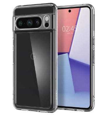 GOOGLE PIXEL 8 PRO PREMIUM SLIM ULTRA HYBRID CASE CLEAR | SPIGEN