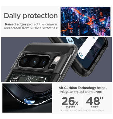 GOOGLE PIXEL 8 PRO PREMIUM ULTRA HYBRID CASE ZERO ONE | SPIGEN