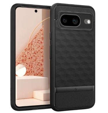 GOOGLE PIXEL 8 PREMIUM PARALLAX SERIES CASE MATTE BLACK | CASEOLOGY