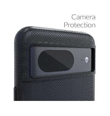 GOOGLE PIXEL 8 PREMIUM DUAL GUARD PROTECTIVE CASE BLACK | CRAVE