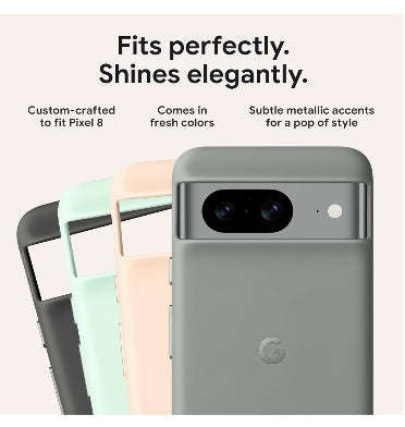GOOGLE PIXEL 8 SOFT SHELL CASE HAZEL