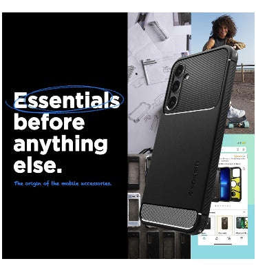 SAMSUNG GALAXY S23 FE PREMIUM RUGGED CASE BLACK | SPIGEN