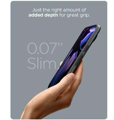 GOOGLE PIXEL 9 / 9 PRO PREMIUM SLIM THIN FIT CASE BLACK | SPIGEN