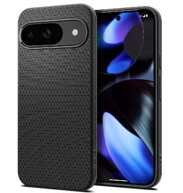 GOOGLE PIXEL 9 / 9 PRO PREMIUM SLIM LIQUID AIR CASE BLACK | SPIGEN
