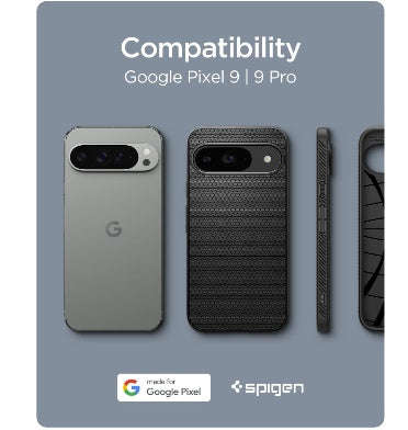 GOOGLE PIXEL 9 / 9 PRO PREMIUM SLIM LIQUID AIR CASE BLACK | SPIGEN