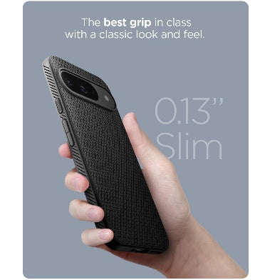 GOOGLE PIXEL 9 / 9 PRO PREMIUM SLIM LIQUID AIR CASE BLACK | SPIGEN