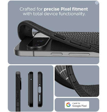 GOOGLE PIXEL 9 / 9 PRO PREMIUM SLIM LIQUID AIR CASE BLACK | SPIGEN