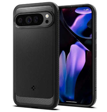 GOOGLE PIXEL 9 PRO XL PREMIUM RUGGED ARMOR CASE BLACK