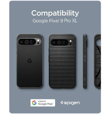 GOOGLE PIXEL 9 PRO XL PREMIUM SLIM LIQUID AIR CASE BLACK | SPIGEN