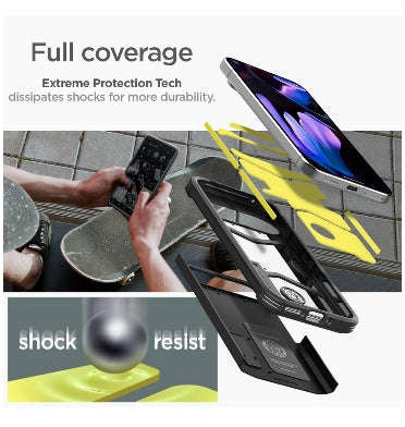GOOGLE PIXEL 9 PRO XL PREMIUM TOUGH ARMOR CASE BLACK | SPIGEN