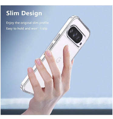 GOOGLE PIXEL 9 PRO XL SLIM TPU BUMPER CASE CLEAR | CASE88