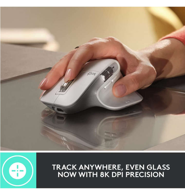 LOGITECH MX MASTER 3S WIRELESS MOUSE BLACK