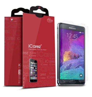 SAMSUNG GALAXY NOTE 4 SCREEN PROTECTOR HD 3PACK | I-CAREZ