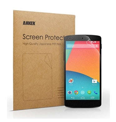 NEXUS 5 SCREEN PROTECTOR HD 3PACK | ANKER