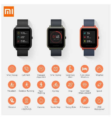 XIAOMI HUAMI AMAZFIT BIP BLACK