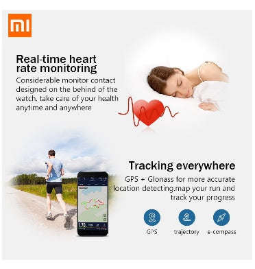 XIAOMI HUAMI AMAZFIT BIP BLACK