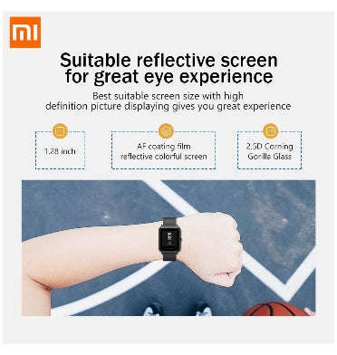 XIAOMI HUAMI AMAZFIT BIP BLACK